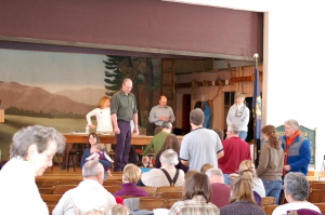 School Budget Vote Townshend Town Meeting 2012