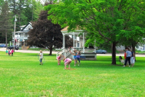 School shildren at play